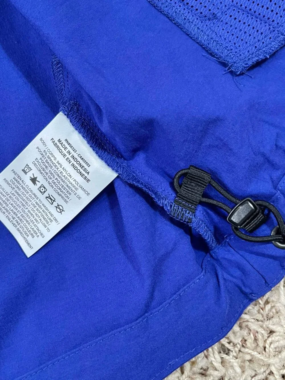 Nike Tech Men’s Woven Hooded Jacket Blue HM7151-539, Size Large (New)